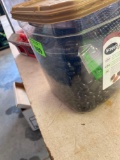 Container of glass beads