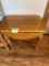 side table with folding leafs, 18 x 26.5x 25