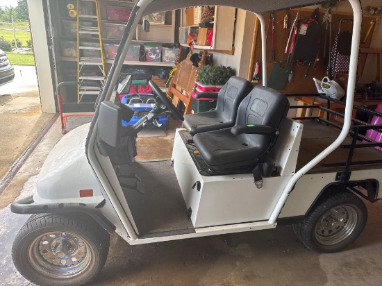 Columbia golf cart, needs new batteries, pioneer stereo with speakers