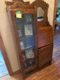 victorian antique Oak, 35 x 10 x 68 inches, Bring Help to move