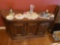 Buffet cabinet, 65 x 19 x 31 inches, items in cabinet are not included, bring help to move