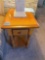Two end tables, 25 x 18 x 26.5, items on table are not included, bring help to move,