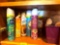 Glade hairspray x 9, Air freshener, scissors, decorative basket with popery, tank bolt washers