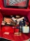 Make up, makeup bag and estee lauder