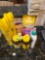 Glue, medication, organizing binder, cleaning