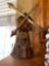 Windmill and Noah's Ark decor