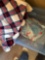 Tote with throws