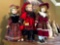 3 Porcelain dolls
