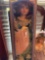 Two porcelain dolls, one in box