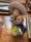 Boy and dog figurine, photo frame, wiall decor sign
