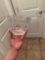 Crystal glass bowl