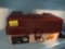 wall clock, fishing tack box