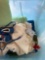 baby bedding, baby shoes and fox