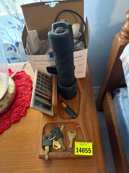 lights, Calculator clock and organize