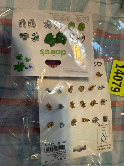 Claire's stud earrings