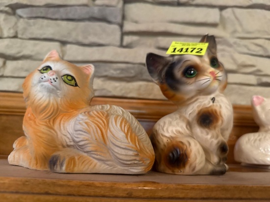 Pair of Cats ceramic
