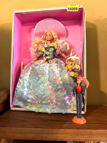 Spring Bouquet Barbie and McDonald's toy Barbie