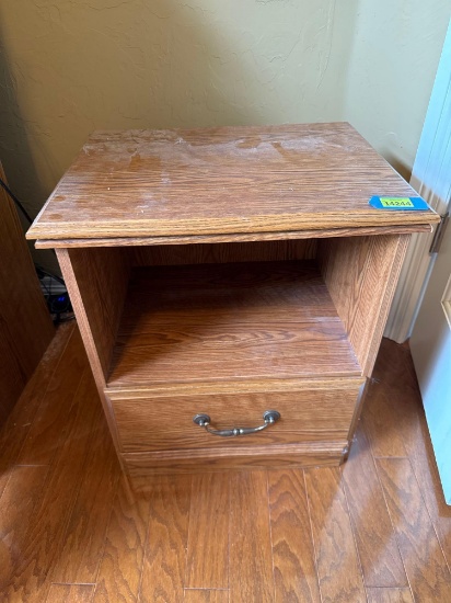 Wood End Table