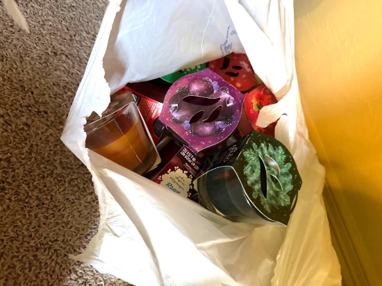 sack of candles