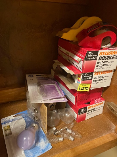 Light bulbs and tape dispensers