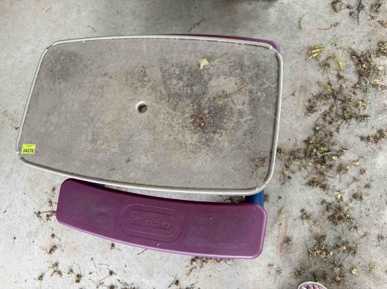 Little Tikes picnic table