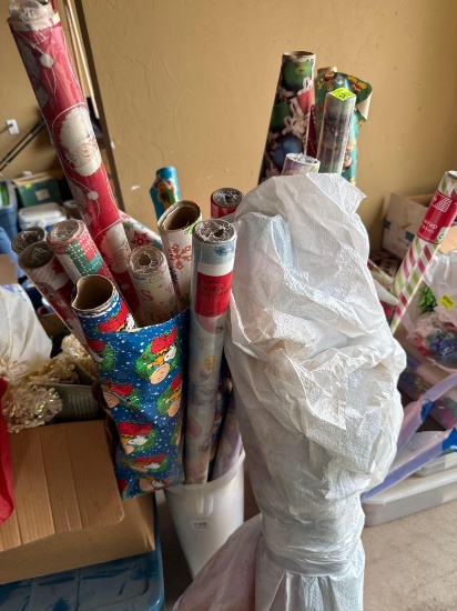 christmas wrapping paper