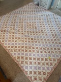 Quilt, 84 x 78 inches