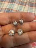 Stud earring, Cubic Zirconia
