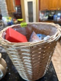 basket, smell space and candles