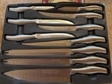 Sharp select chef series, deluxe, surgical, stainless steel, cutlery, lifetime guarantee, better