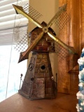 Windmill and Noah's Ark decor