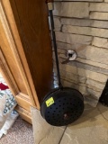 Fireplace popcorn popper