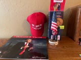 Trump, calendar, Bobble head and ball cap