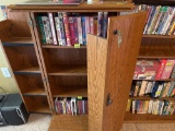 Cabinet for DVD , locks cabinet only