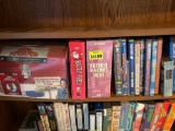 Shelf of DVD movies