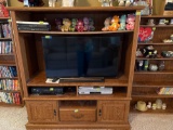 TV console console only 531/2 wide x 571/2 tall x deep