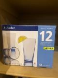 Anchor 12 pc beverage set belle blueberry color