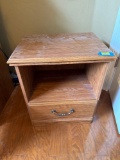 Wood End Table