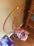 Jump ropes and Hula hoops