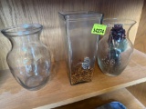 Glass vases