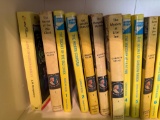 Nancy Drew mystery stories. See photos for titles.