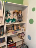 Bookshelf, 29.5 x 12. X 71 inches, items on shelf are not included, bring help to move