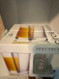 Circleware spectrum four piece glass set