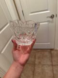 Crystal glass bowl