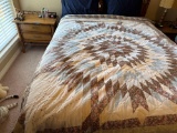 Quilt, 78 x 84 inches