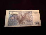 German 100 Deutsche Mark banknote