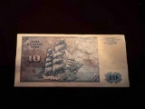 German 10 Deutsche Mark banknote