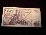 German 1000 Deutsche Mark Banknote