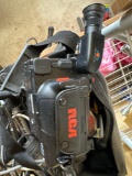 RCA video camera with tripod