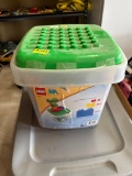 Container of Lego's
